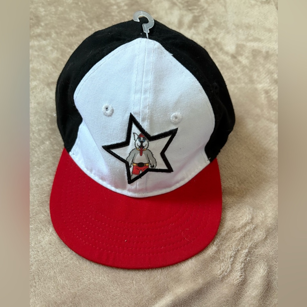 New Era Kids Hat - Red, Black, White